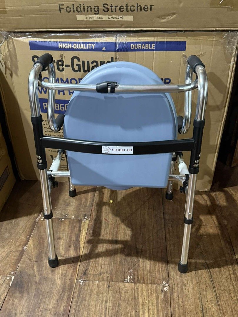 Commode 3in1 (Category: Braces, Support & Protection) located in Quezon City. Submitted by jesselee14kpop (Listing ID 1347279456, Image 2). Description: brandnew affordable onhand negotiable good quality and condition open for pick up and delivery high quality we also sell many medical supplies call me 09268225723 cod,gcash,bank transfer.