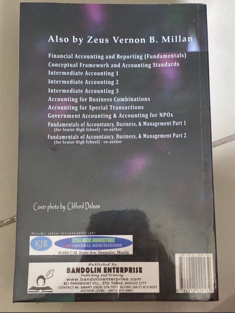 Conceptual Frameworks & Accounting Standards (2022 Edition) (Category: Textbooks) located in Manila. Submitted by mandu03 (Listing ID 1347287074, Image 2). Description: no highlights in any pages, good as new, has plastic cover.