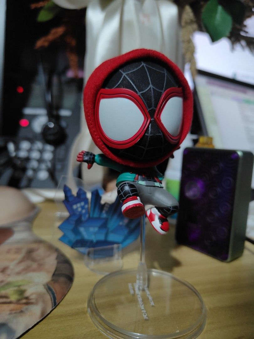 Cosbaby into the spiderverse (Category: Designer & Blind Box Toys) located in Pateros City. Submitted by markkf. (Listing ID 1347466331, Image 2). Description: Miles morales - 1.5k Gwen - 500 with minimal issue *SOLD.