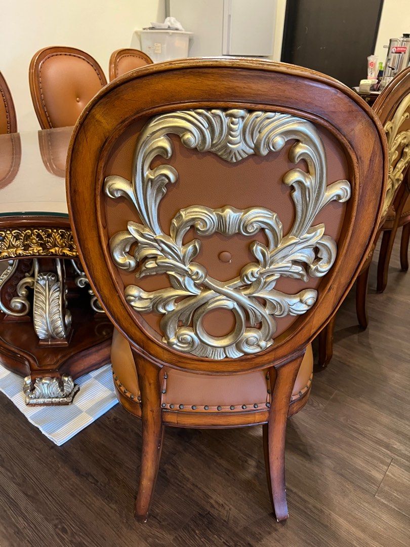 Dining Table Set (Category: Tables & Sets) located in Singapore. Submitted by lwhe46 (Listing ID 1347419338, Image 2). Description: 240cm x 120cm Include 6 chairs.
