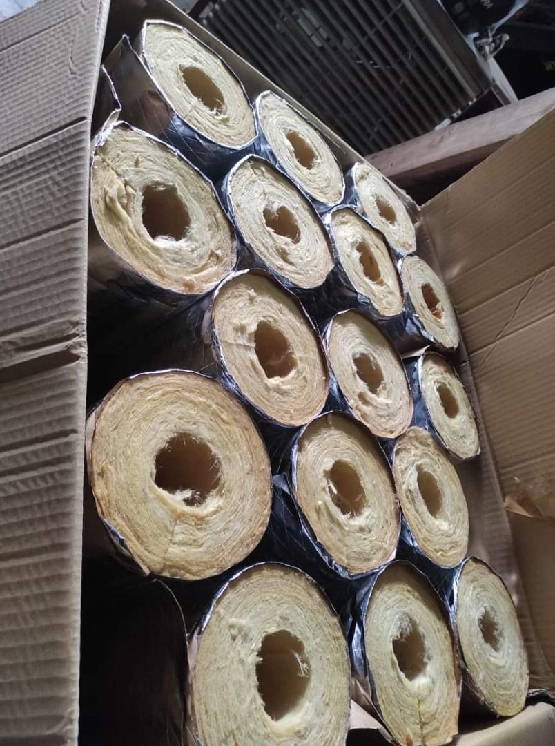 FIBERGLASS PIPE INSULATION (Category: Construction & Building Materials) located in Marikina City. Submitted by christine_km8enterprises (Listing ID 1347381043, Image 2). Description: FIBERGLASS WOOL INSULATION PIPE, BLANKET & BOARD TYPE Available in different size, Bare, 1 side foil and 2 sided foil Applications: Good tensil strength Non corrosive Good for oven panels Commercial ovens Fireplace Solar collectors Incinerators Walls and roofs ⚓WE S