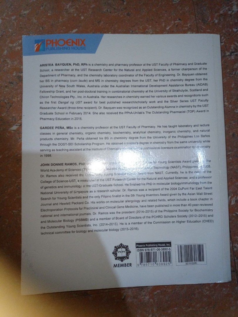 General Chemistry 2 Exploring Life Through Science - Senior High (Category: Textbooks) located in San Fernando. Submitted by h.obi (Listing ID 1347384062, Image 2). Description: .