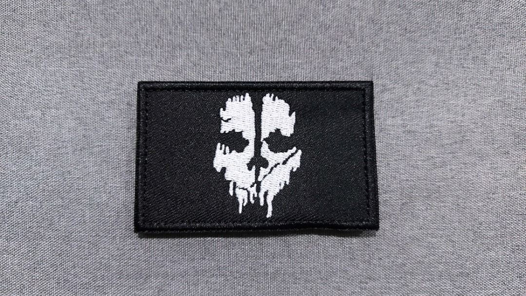 Ghost Pattern Emblem Embroidered Patch (Category: Toys & Games) located in Cyberjaya. Submitted by titus80 (Listing ID 1347412213, Image 1). Description: 1pc Ghost Pattern Emblem Embroidered Hook And Loop Patches, Hunting Backpack Accessories - Durable And Stylish Appliques For Backpacks, Bags, And Clothing.