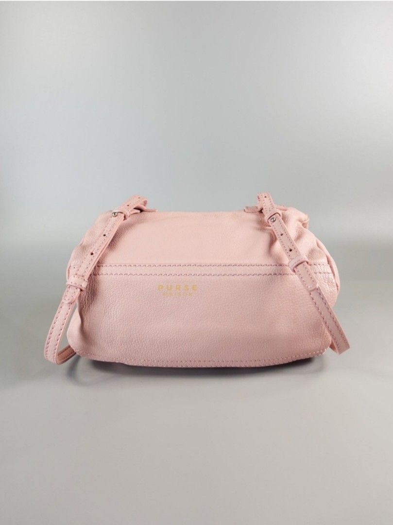 Givenchy Mini Pandora Bag in Light Pink Goat Leather (Category: Luxury Bags & Wallets) located in Taguig. Submitted by pursemaison (Listing ID 1347447302, Image 2). Description: Givenchy Mini Pandora Bag in Light Pink Goat Leather ✨Php 34,500 *Additional 4% for straight credit card payments *Available for 3 months layaway with 1% interest per month *BDO credit card up to 36 mos & Citibank credit card up to 24 mos (with interest) CONDITION: Very g
