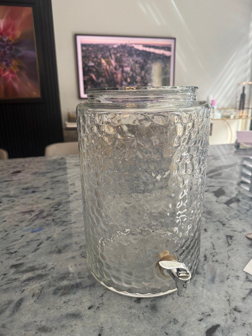 Glass Jar Dispenser 11.5L (Category: Pitchers & Dispensers) located in San Juan City. Submitted by closetbykiz (Listing ID 1347337018, Image 1). Description: .