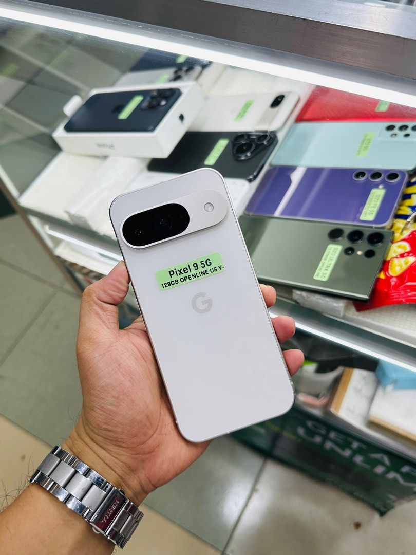 Google Pixel 9 5G 128GB Openline us variant 99%smooth No issues (Category: Google Pixel) located in San Juan City. Submitted by saabangadgetshop (Listing ID 1347325791, Image 1). Description: Onhand | Pre-owned Google Pixel 9 5G 128GB OPENLINE US VARIANT NO HIDDEN ISSUES NO HISTORY OF REPAIR 99%Smooth TEST TO SAWA RESET ALL YOU WANT TEST ALL YOU WANT NOT REFURBISHED AUTHENTIC PHONE ALL WORKING (FREE 3UTOOLS) iPhones iPads only 🆓Freebies ✅Charger