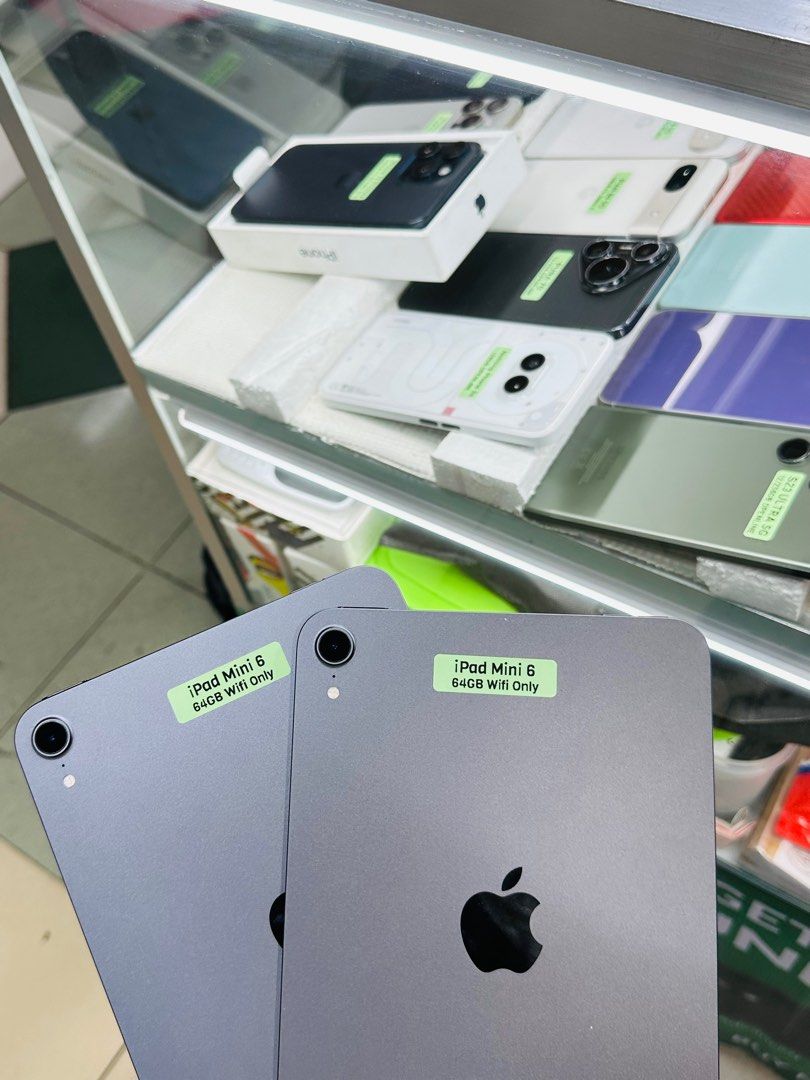 iPad Mini 6 64GB Wifi Only 99%smooth No issues (Category: iPad) located in San Juan City. Submitted by saabangadgetshop (Listing ID 1347324448, Image 3). Description: Onhand | Pre-owned iPad Mini 6 64GB Wifi Only NTC APPROVED Battery Health 95% NO HIDDEN ISSUES NO HISTORY OF REPAIR 99%Smooth TEST TO SAWA RESET ALL YOU WANT TEST ALL YOU WANT NOT REFURBISHED AUTHENTIC PHONE ALL WORKING (FREE 3UTOOLS) iPhones iPads only 🆓Freebies ✅Charger ✅Case ✅Te