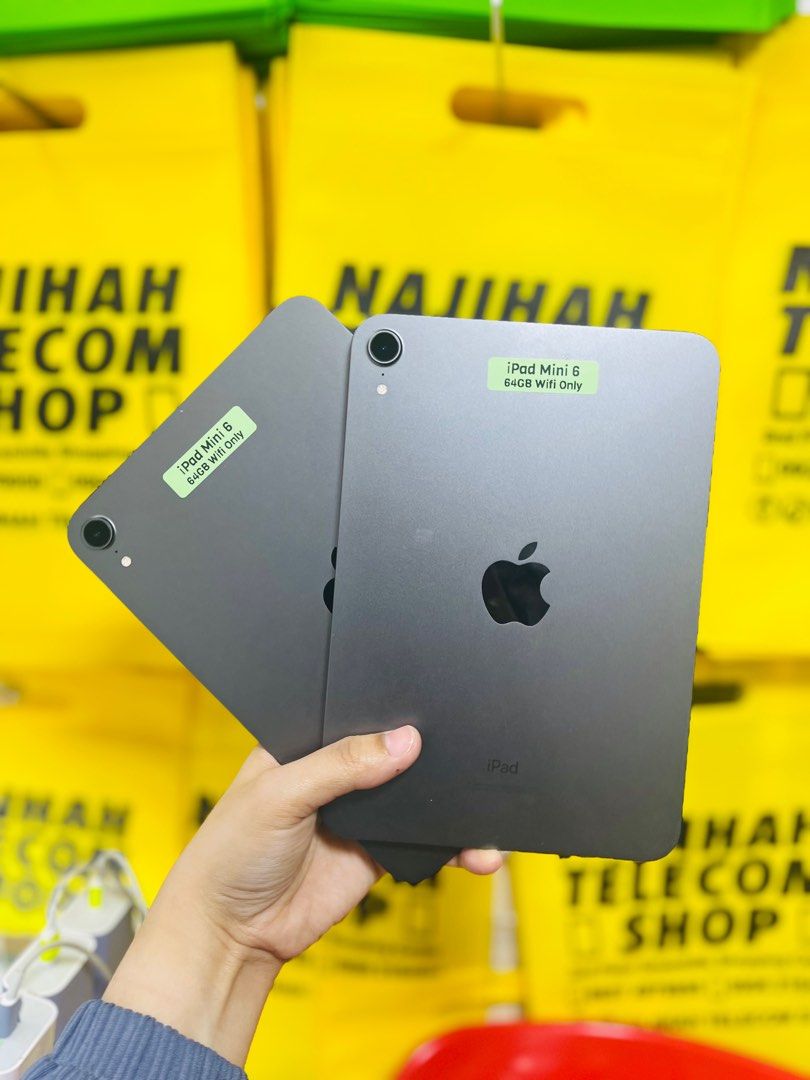Ipad mini 6 64GB WIFI ONLY NO ISSUESWITH CHARGER (Category: iPad) located in San Juan City. Submitted by najihahtelecomshop2018 (Listing ID 1347456988, Image 1). Description: FOR SALE | TRADE / SWAP (RFS: Buy and Sell) QUICK SPECS Ipad Mini 6 64GB WIFI ONLY No hidden Issues No history of Repair No icloud Issues Reset Anytime | Unli Reset Test to sawa 98% Smooth 100% Original/Authentic Legit Not refurbished/Recon 💰Mode of Payment:💰 📍Cash 📍Gcas