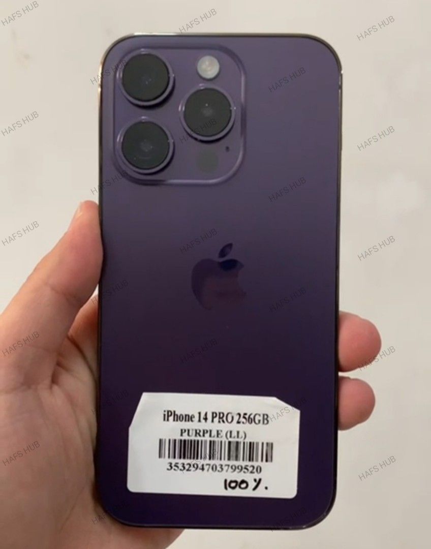 iPhone 14 Pro Max Deep Purple 256GB, Mobile Phones & Gadgets, Mobile ...