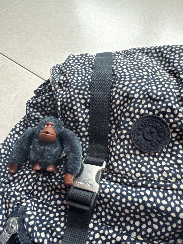 Kipling Backpack (Category: Backpacks) located in Singapore. Submitted by new_bts21 (Listing ID 1347335095, Image 3). Description: Lightly used. Bought it but only used a few times. Clearing bag wardrobe. Retail price over $180+. Can store 13”-15” laptop. Size: ht35 x W40 x base width 14cm Good as a school bag or carryall work bag..