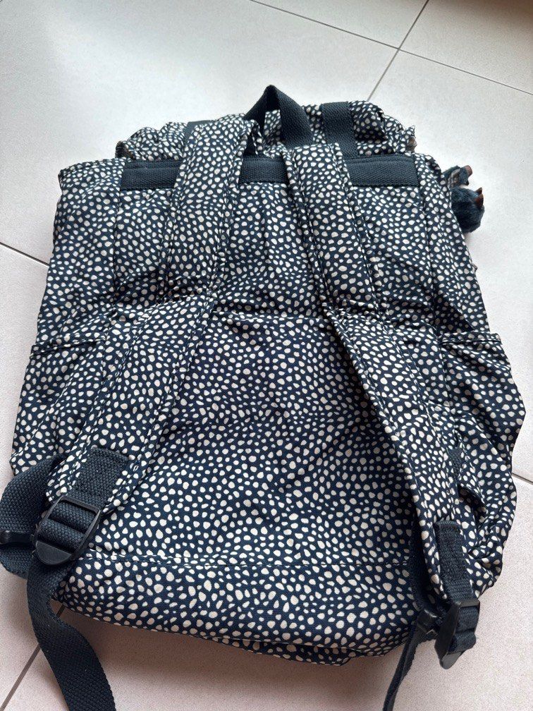 Kipling Backpack (Category: Backpacks) located in Singapore. Submitted by new_bts21 (Listing ID 1347335095, Image 2). Description: Lightly used. Bought it but only used a few times. Clearing bag wardrobe. Retail price over $180+. Can store 13”-15” laptop. Size: ht35 x W40 x base width 14cm Good as a school bag or carryall work bag..