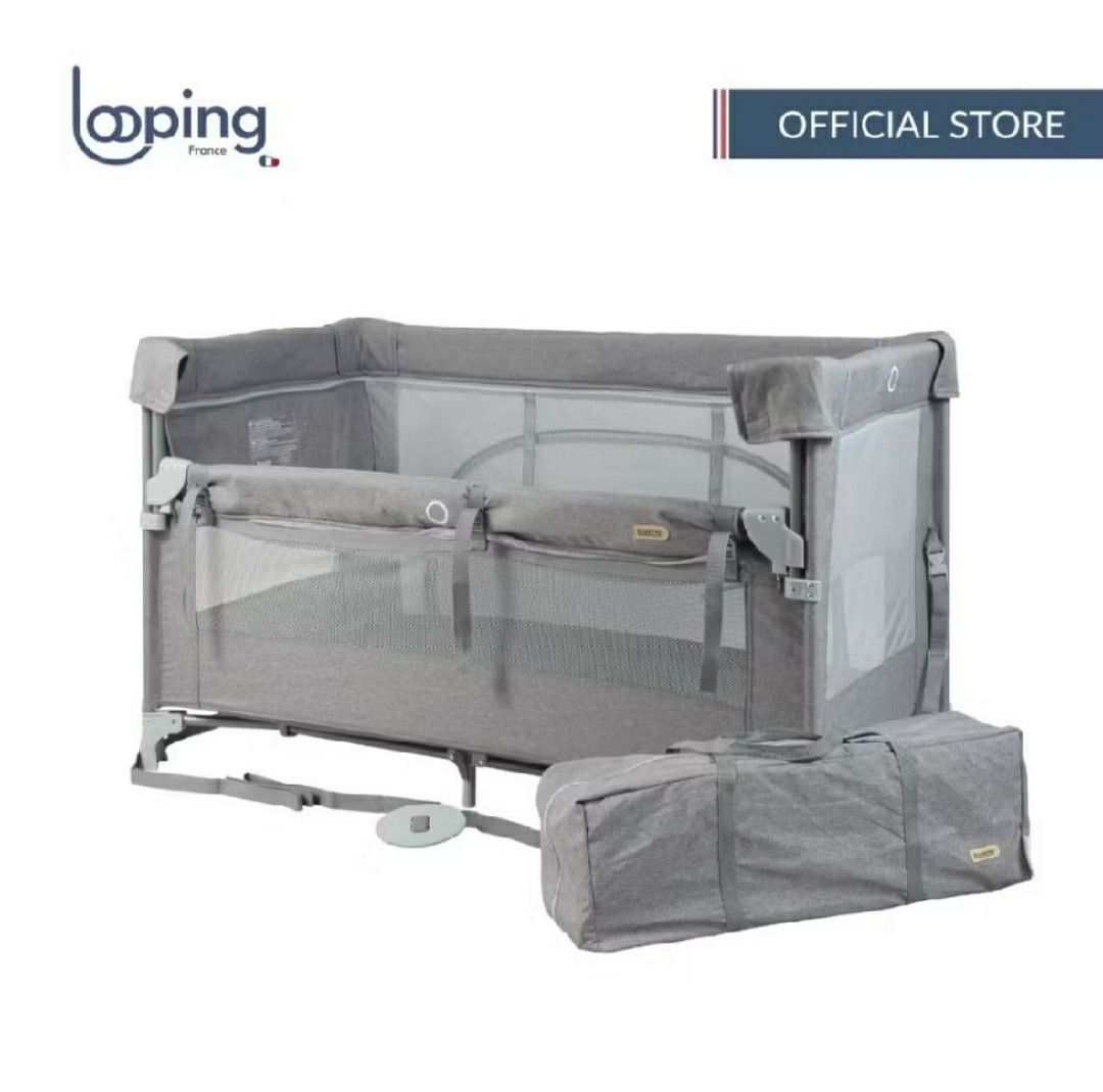 LOOPING BABY CRIB/CO-SLEEPER & NEWBORN BASSINET (Category: Cots & Cribs) located in Batac City. Submitted by thatwearclo_24 (Listing ID 1347388595, Image 2). Description: .
