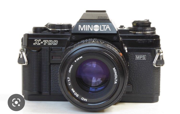 Appareil Photo Minolta X-700 – 35 Mm – Noir – Très Bon état – Compact