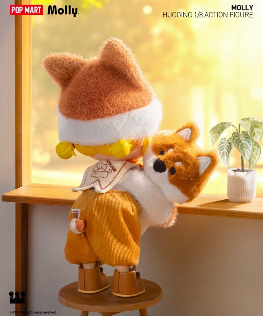 POP MART Molly Hugging 1/8 フィギュア MOLLY Hugging 1/8 Action Figure - POP MART (Japan)