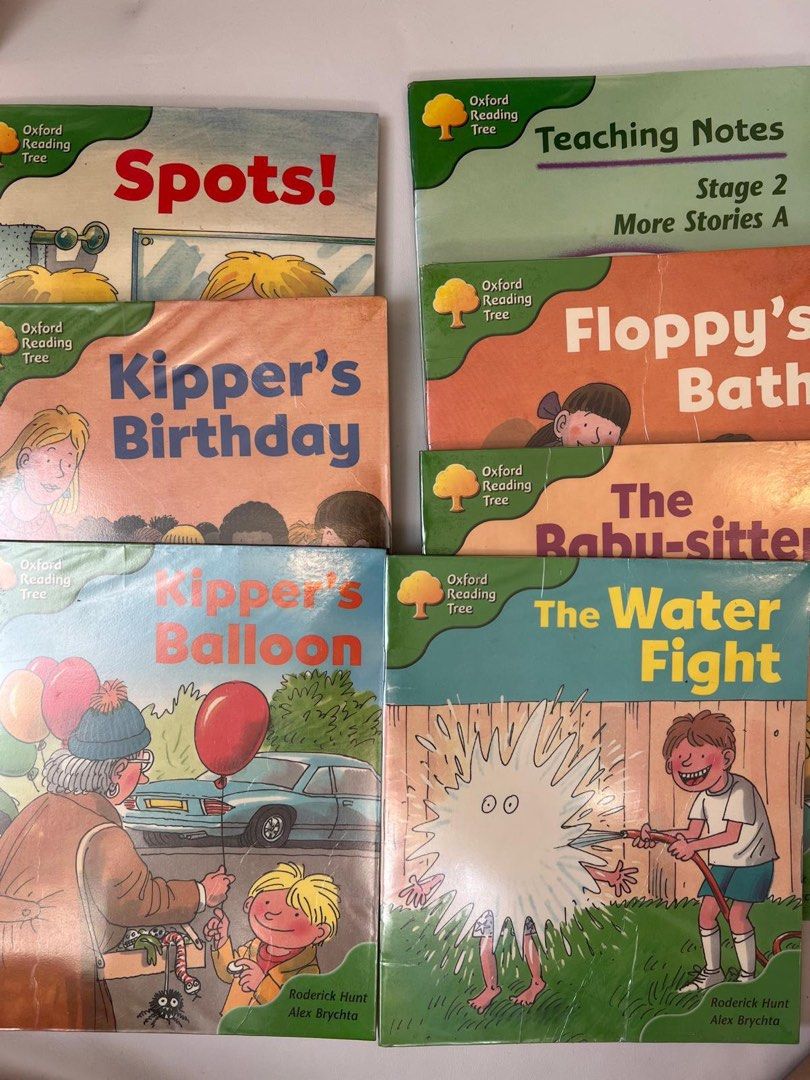 Oxford Reading Tree Stage 2, 36 books + 6 teaching notes, 興趣及遊戲, 書本& 文具,  兒童書籍- Carousell