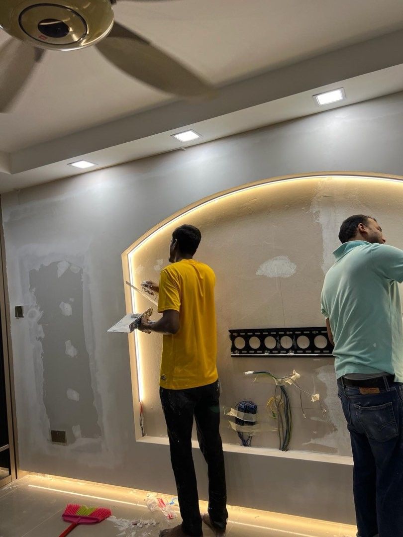 Partition Wall,Dry Wall,Arch Wall ,Curve Wall, Shelve  Installation,Light Installation, Partition Divider,Room Divider,Designed Wall, Door Installation ,Painting and Plastering62863075920641114