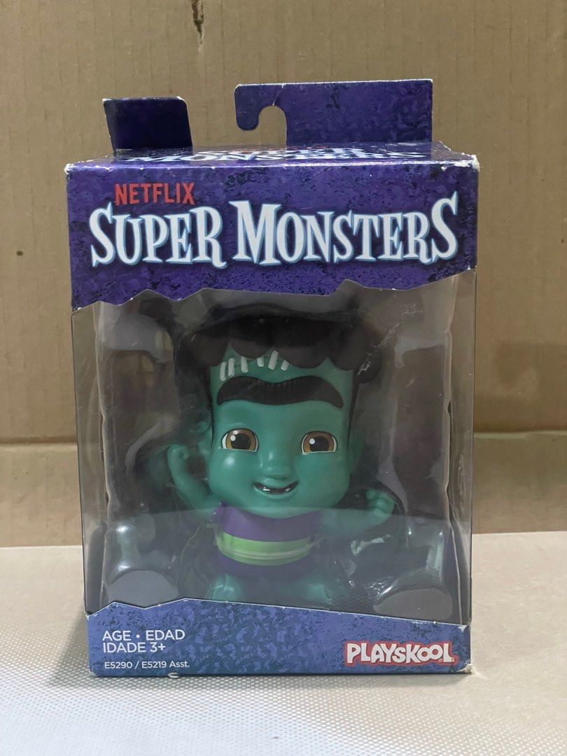 Playskool Super Monsters Frankie Mash (Category: Kids Toys) located in Angeles City. Submitted by _camslair (Listing ID 1347460158, Image 1). Description: Damage on box (see photos).