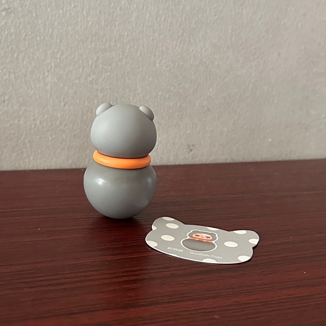 Popmart Pucky Roly Poly Kitty Scottish Fold (Category: Designer & Blind Box Toys) located in Quezon City. Submitted by danalou (Listing ID 1347356900, Image 2). Description: WTS LFB ~ No box and foil but will provide replacement ~ Onhand, can SDD ~ Mint condition .