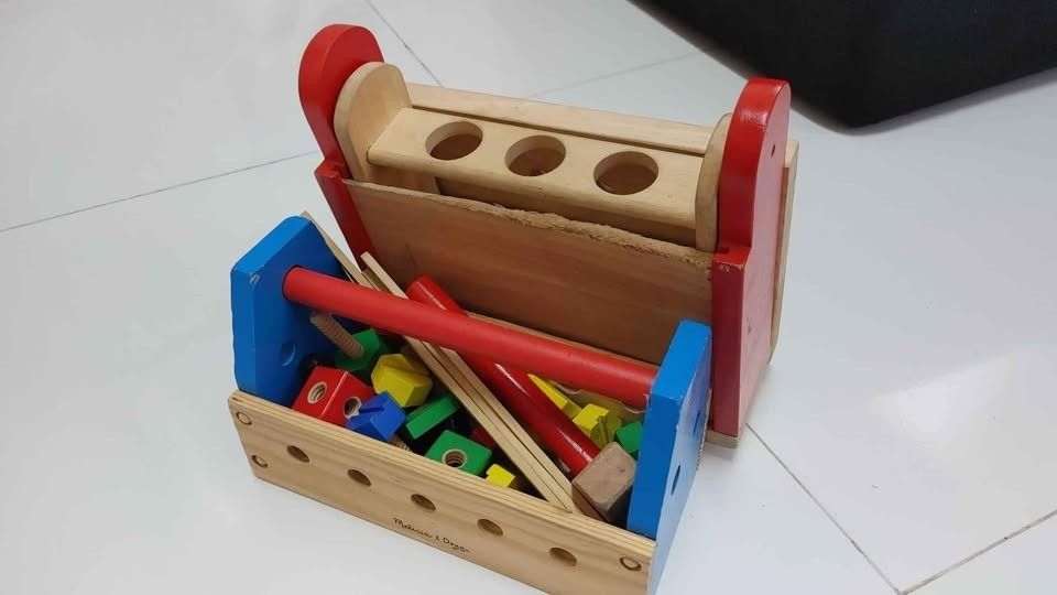 Preloved Wooden Tools Toy (Category: Educational & Learning Toys) located in Manila. Submitted by whatshopdude (Listing ID 1347369360, Image 2). Description: .