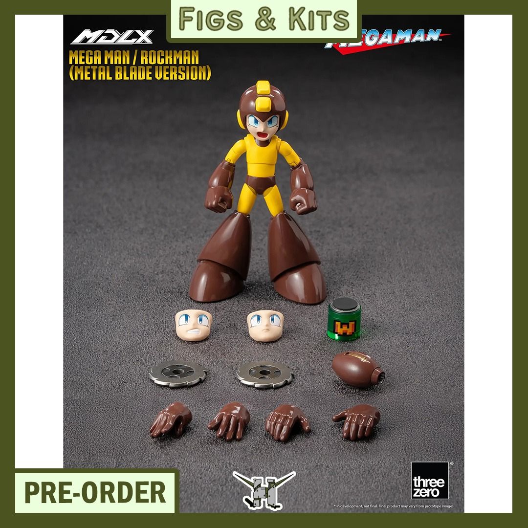 PRE-ORDER!! MDLX Mega Man / Rockman (Metal Blade Version) (Category: Figurines & Statues) located in Quezon City. Submitted by figsnkits (Listing ID 1347455005, Image 1). Description: PRE-ORDER!! Threezero: MDLX Mega Man / Rockman (Metal Blade Version) Pre-order price: Php 2,120 Min. DP: Php 500 (new) Php 300 (return customers) SRP: Php 2,350 Deadline: Mar 10, 2025 or until PO slots are full Estimated Time of Arrival: Q3 2025 (can be early/late) 