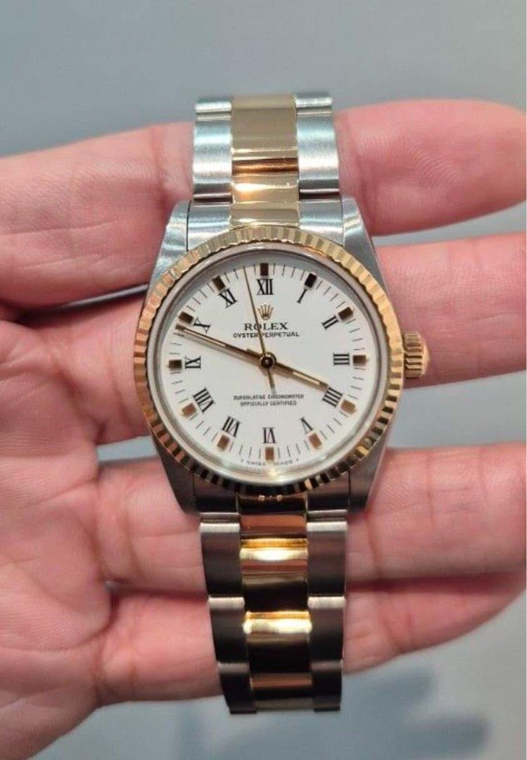 Rolex (Category: Luxury Watches) located in Subic. Submitted by jaytasic (Listing ID 1347386678, Image 3). Description: 31 mm with box makinis pa. As is in the photos. .