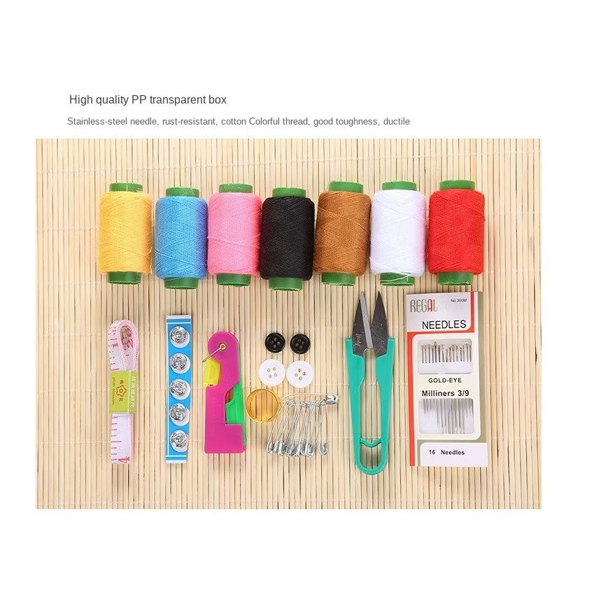 Sewing Kit box (Category: Craft Supplies & Tools) located in Paranaque City. Submitted by myrajoycem71213 (Listing ID 1347431924, Image 2). Description: Sewing Kit box brand-new On hand and Ready to ship Ship via lalamove, grab, move it or any means of shipment.