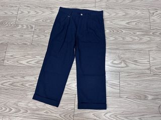 SOPHNET NAVY CROPPED PANTS629395606288651127