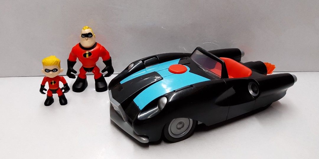 The Incredibles 2 Incredibile Car & Mr. Incredible Junior Supers Action ...