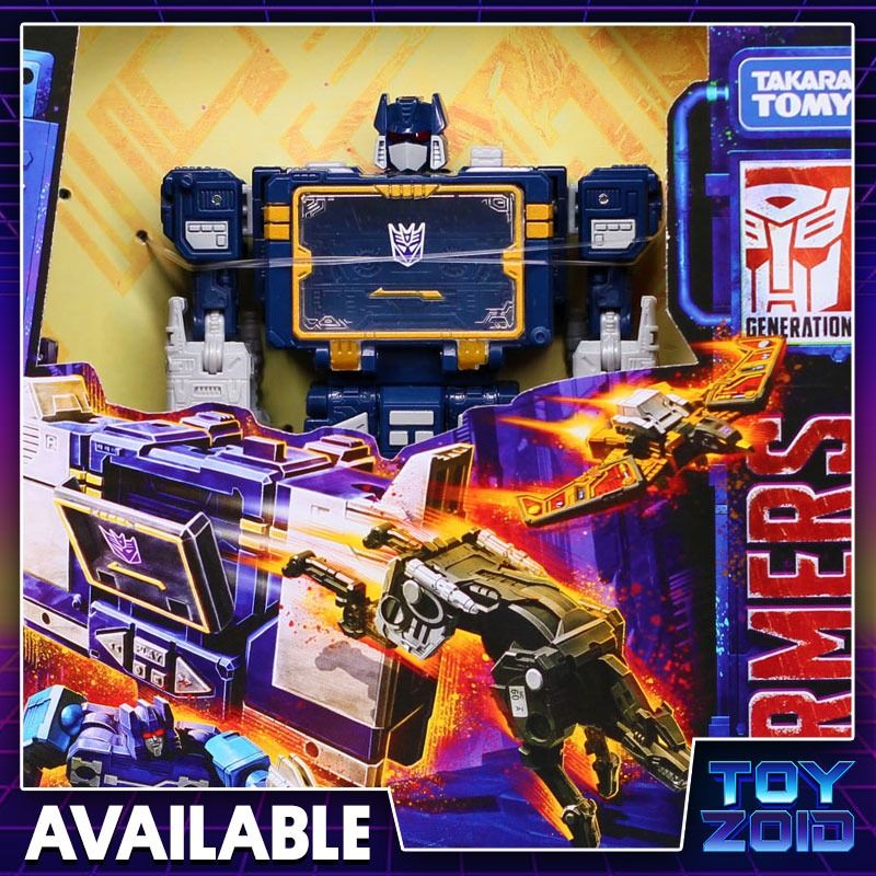 Transformers Legacy United Leader G1 Universe Soundwave With Rumble 