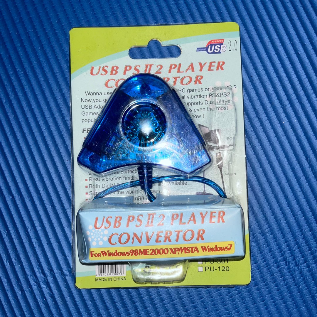 USB PS2 PLAYER CONVERTER 2 Player, Video Game, Aksesori di Carousell