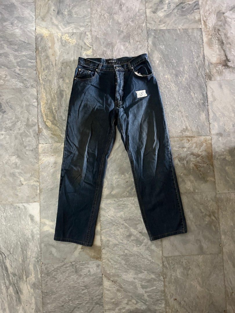 Versace Blue Denim W 31 L 38 (Category: Jeans) located in Paranaque City. Submitted by kiwaidae (Listing ID 1347328748, Image 1). Description: Versace Blue Denim W 31 L 38 Good Condition.