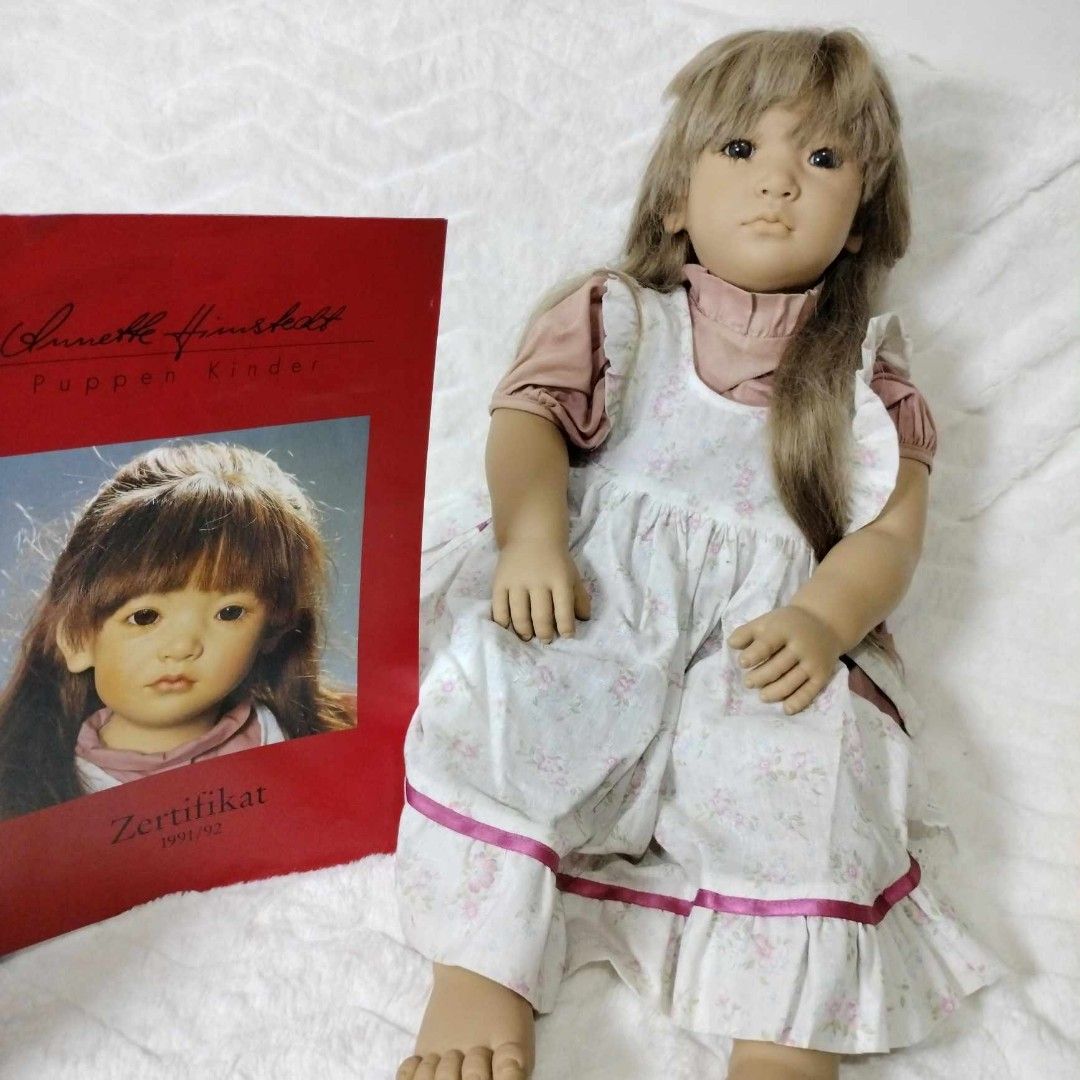 Vintage doll by annette himstadt (Category: Kids Toys) located in Manila. Submitted by michaelmjleonen (Listing ID 1347469232, Image 3). Description: vintage doll by Annette Himstadt on hand with Certification without box item came from Deutschland.