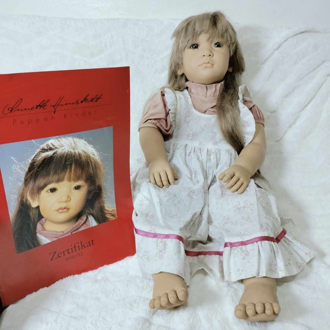 Vintage doll by annette himstadt (Category: Kids Toys) located in Manila. Submitted by michaelmjleonen (Listing ID 1347469232, Image 2). Description: vintage doll by Annette Himstadt on hand with Certification without box item came from Deutschland.