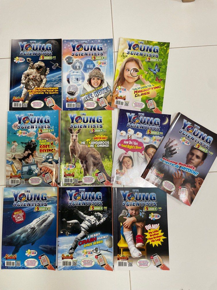 Young scientist Level 4 (no. 91-100), Hobbies & Toys, Books