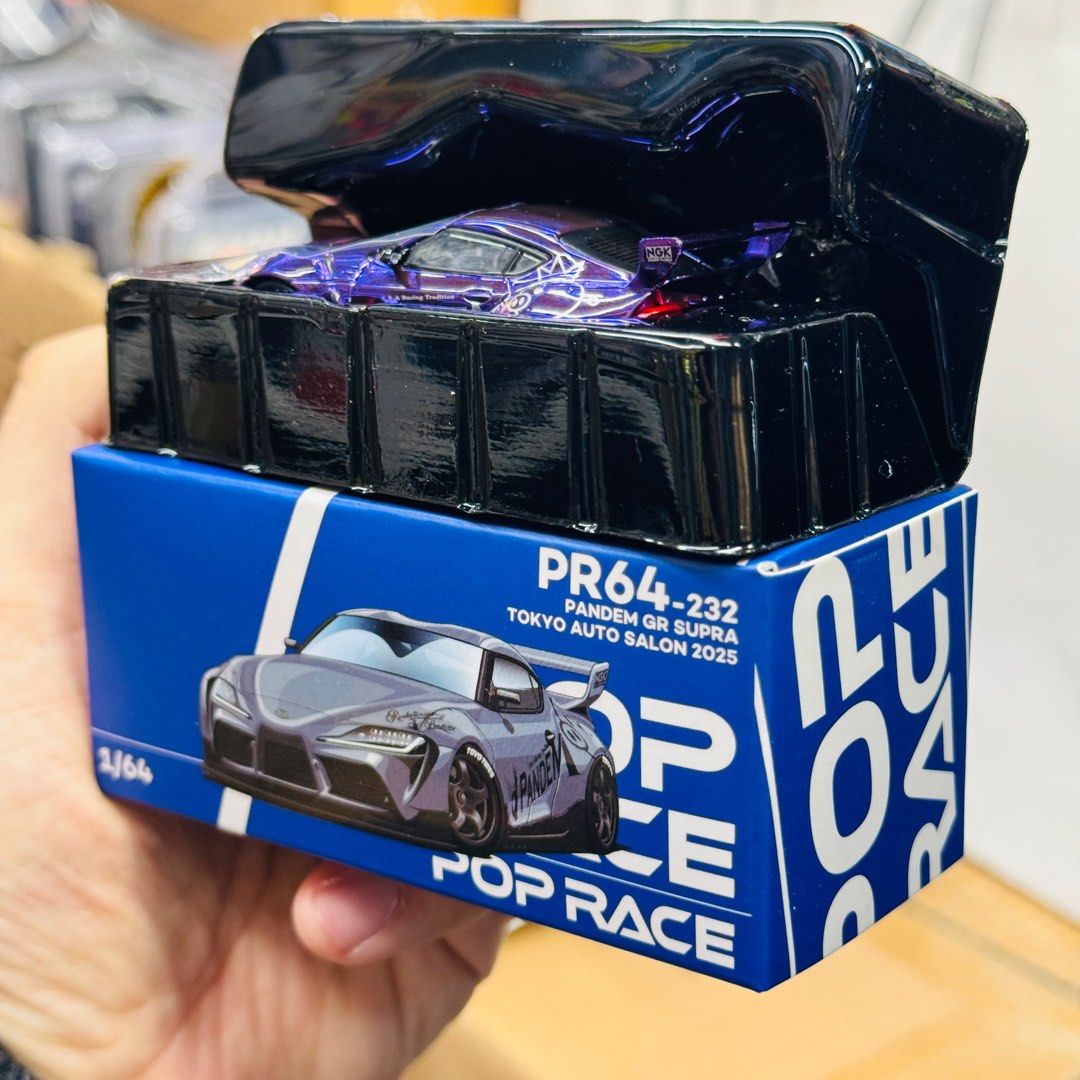 POPRACE 1/64 Pandem GR Supra TAS2025 限定 東京オートサロン限定 POP