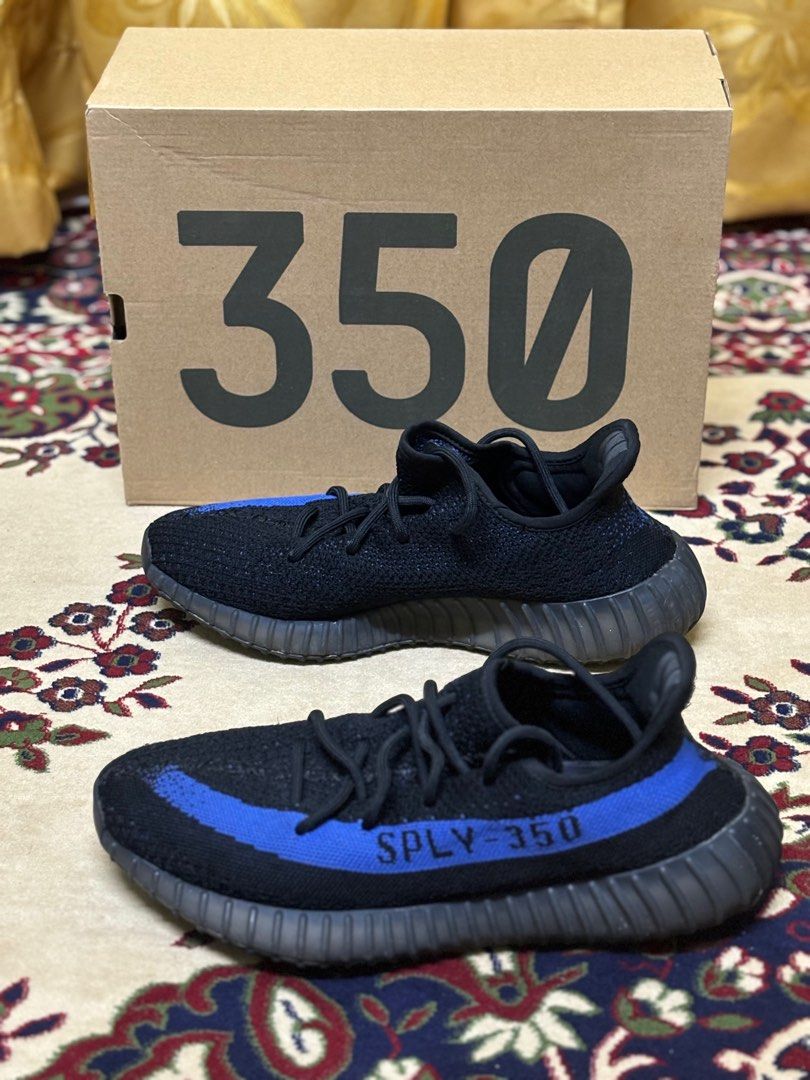 navy yeezy 350