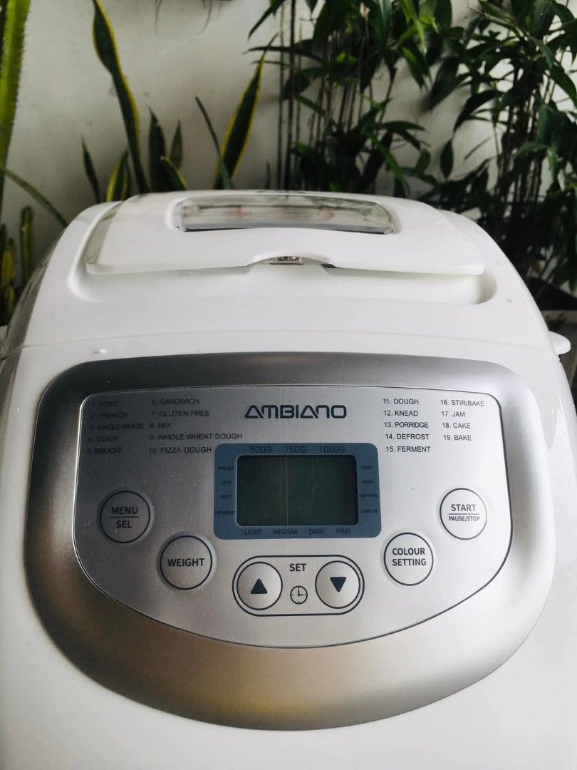 AMBIANO Bread Maker (Category: Breadmakers) located in Muntinlupa City. Submitted by aussiesurplus (Listing ID 1347559419, Image 3). Description: Shop & Save Australian Surplus TUNASAN MUNTINLUPA BRANCH 📍Pin on GOOGLE MAP or WAZE: Shop and Save Australian Surplus RMT Industrial Complex Warehouse 15,Tunasan Muntinlupa. 🕣Store hours: 8:30am to 5:30pm ✅OPEN: Monday to Saturday 🔒CLOSED: Sunday.