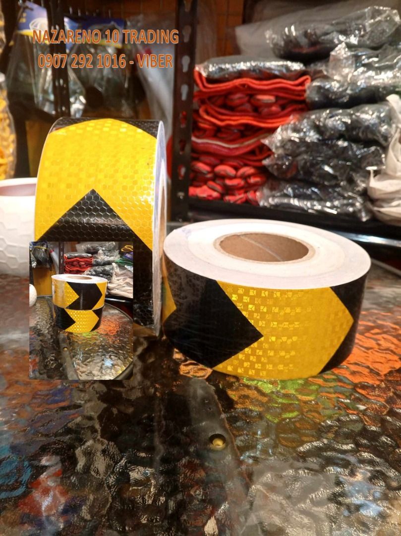 Arrow type Reflectorized sticker 115 (Category: Industrial Equipment) located in Bacoor. Submitted by Kuyaa-Tutoy (Listing ID 1347541189, Image 1). Description: Reflectorized Sticker Arrow tape 2" x 50 Meters 3" x 50 Meters 6" x 50 Meters Also we have : Caution tape Danger tape Plastic chain FOR MORE INFO MESSAGE/CALL US : 0907 292 1016 0933 822 2782 0933 855 9510 0956 702 8557 Landline : 046 502-14-60 046 416-39-20 Head office : Nazareno 10 Trad