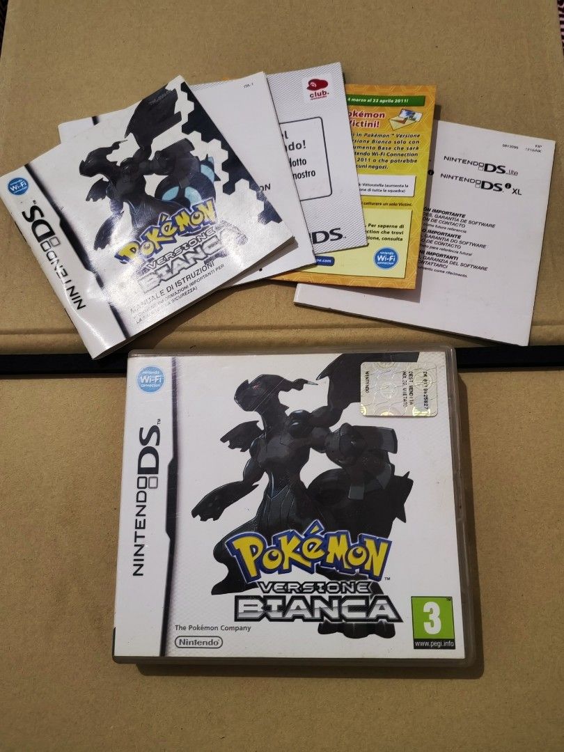 AUTHENTIC POKEMON WHITE CASE AND MANUAL ONLY (Category: Nintendo) located in Cavite. Submitted by princeyohhan (Listing ID 1347569143, Image 1). Description: CASE AND MANUAL ONLY NO GAMES.