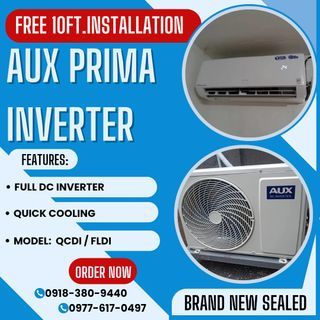 💥AUX PRIMA INVERTER SPLIT TYPE AIRCON