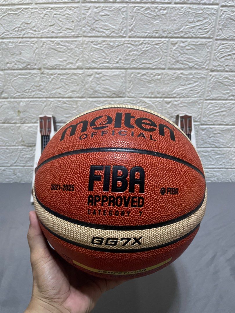 Basketball Molten (GG7X) (Category: Racket and Ball Sports) located in Manila. Submitted by drinlima (Listing ID 1347576027, Image 1). Description: For Sale Basketball GG7X For only 550 Kung sa mall price is 1599 po yan kaya order na while my stock pa tayo 😊 For pick up or delivery via lalamove abono or gcash payment shoulder by buyer and booking. Same day delivery Trusted seller see rating ⭐️🤩 Pm me If interested.