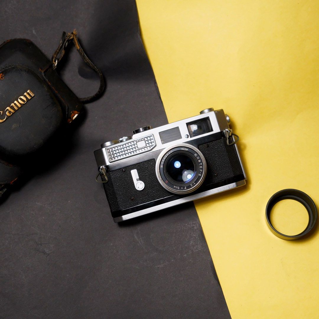 Lot 100 - A Canon P Rangefinder Camera