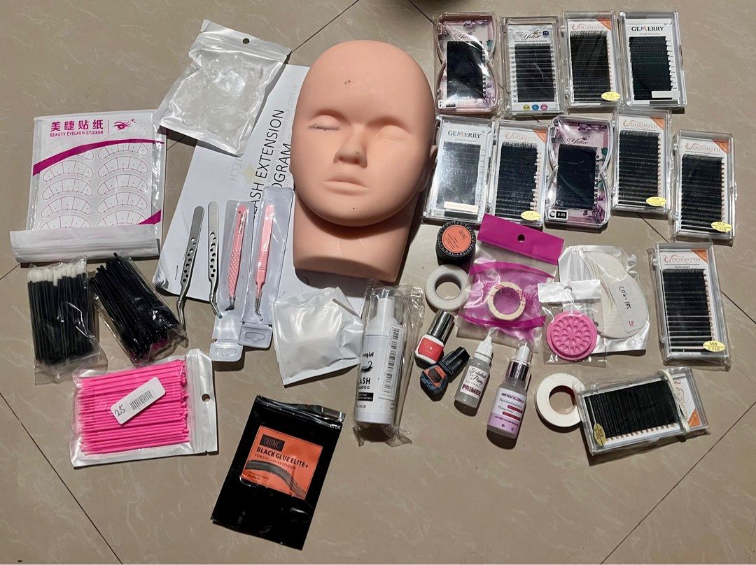 Complete Eyelash Extension Tools & Supplies with TRAINING HANDBOOK (Category: Vision Care) located in Quezon City. Submitted by luciorafello (Listing ID 1347532315, Image 1). Description: I paid for this for 7,000 and I cannot continue po kasi aalis na ako ng bansa. Everything is new at hindi pa nagagamit. Yung handbook training sinama ko na din pang simula ng negosyo. Negotiable sila. Pero wag naman po sana sobrang laki ng bawas. Shipping via la