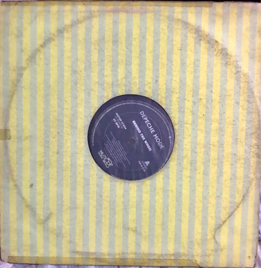 DEPECHE MODE BEHIND THE WHEEL + ROUTE 66 12” EXTENDED PLAY LP (Category: Vinyls) located in Caloocan City. Submitted by vinyl_filipinas (Listing ID 1347608051, Image 2). Description: DEPECHE MODE BEHIND THE WHEEL + ROUTE 66 12” EXTENDED PLAY LP Genre: Pop Rock | New Wave | Industrial Year: 1987 Catalog No: MUTEP-17204 | 12 BONG 15 Label: Mute Records Speed: 45 RPM Released By Octo Arts Philippines Side One: 1. Behind The Wheel Side Two: 1. Route 