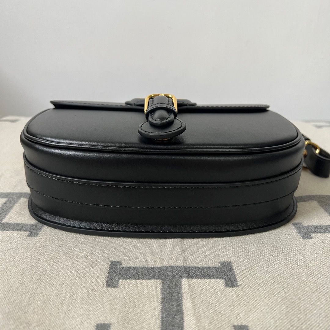 Dior Bobby Medium Bag Black Box Calfskin (Category: Luxury Bags & Wallets) located in Antipolo. Submitted by chanchimj (Listing ID 1338782047, Image 2). Description: The medium silhouette is crafted from cognac-colored box calfskin with a supple suede calfskin interior, and is enhanced by antique gold-finish metal hardware. Its removable and adjustable shoulder strap has a military-inspired buckle and allows it to be carried by hand, worn over th