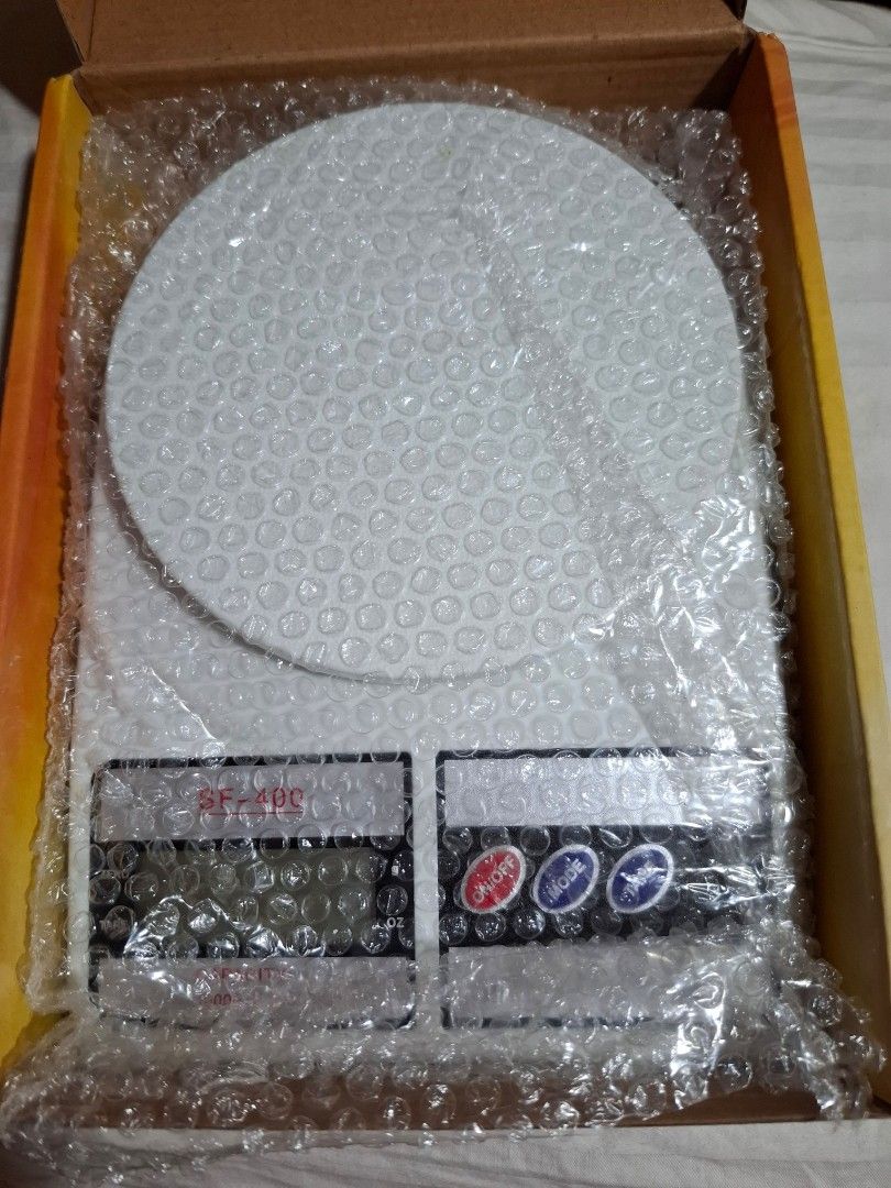 Electronic scale (Category: Medical Supplies & Tools) located in Antipolo. Submitted by cychiyo (Listing ID 1347526646, Image 3). Description: Electronic kitchen scale brand new in box with battery ( uses 2 AAs) no issues tested, working as it should bought for a hobby, but decided on a new hobby instead.