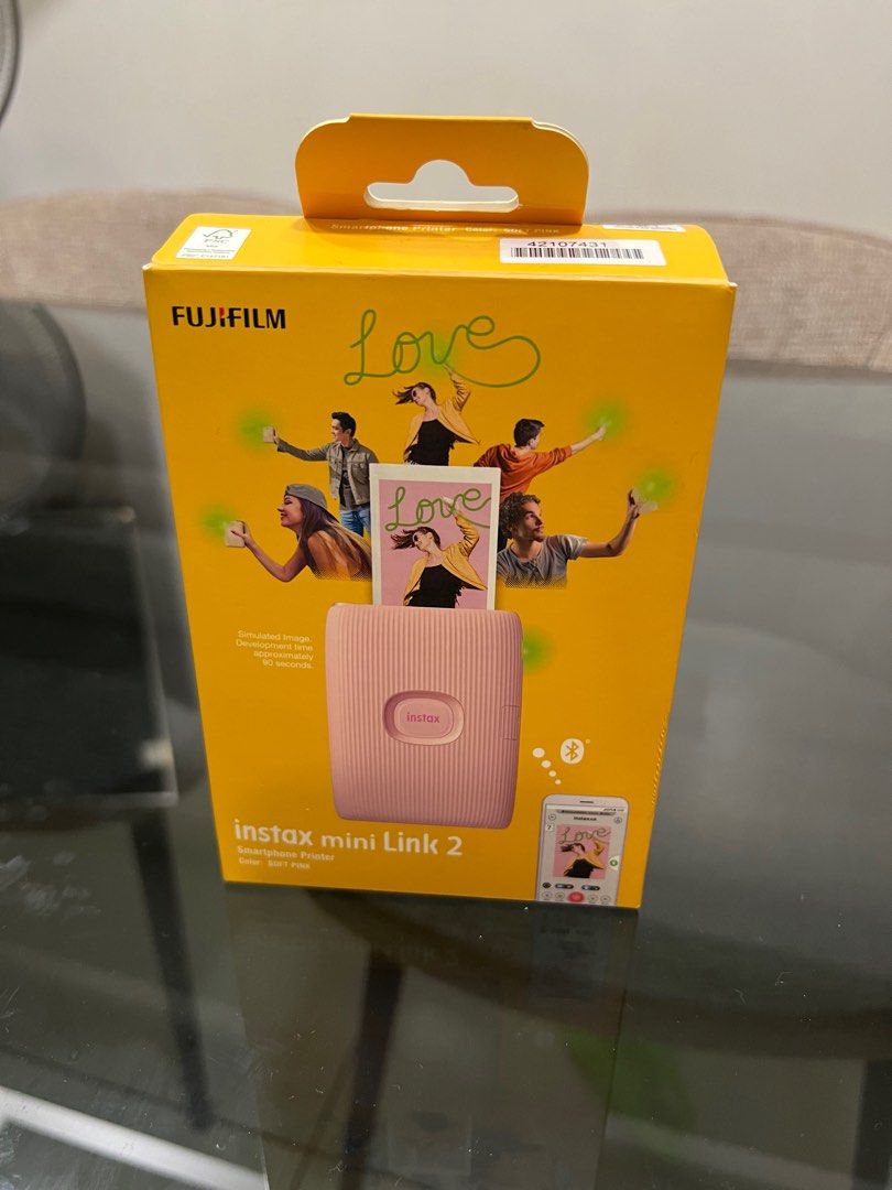 Fujiflim Instax Mini Link 2 in Pink (Category: Printers, Scanners & Copiers) located in Makati City. Submitted by mbfinds (Listing ID 1347642756, Image 1). Description: Instax Mini Link 2 in Pink Preloved but like new Used only 3x Comes with charger, box and manuals No issues imo Bought originally for 7,500.
