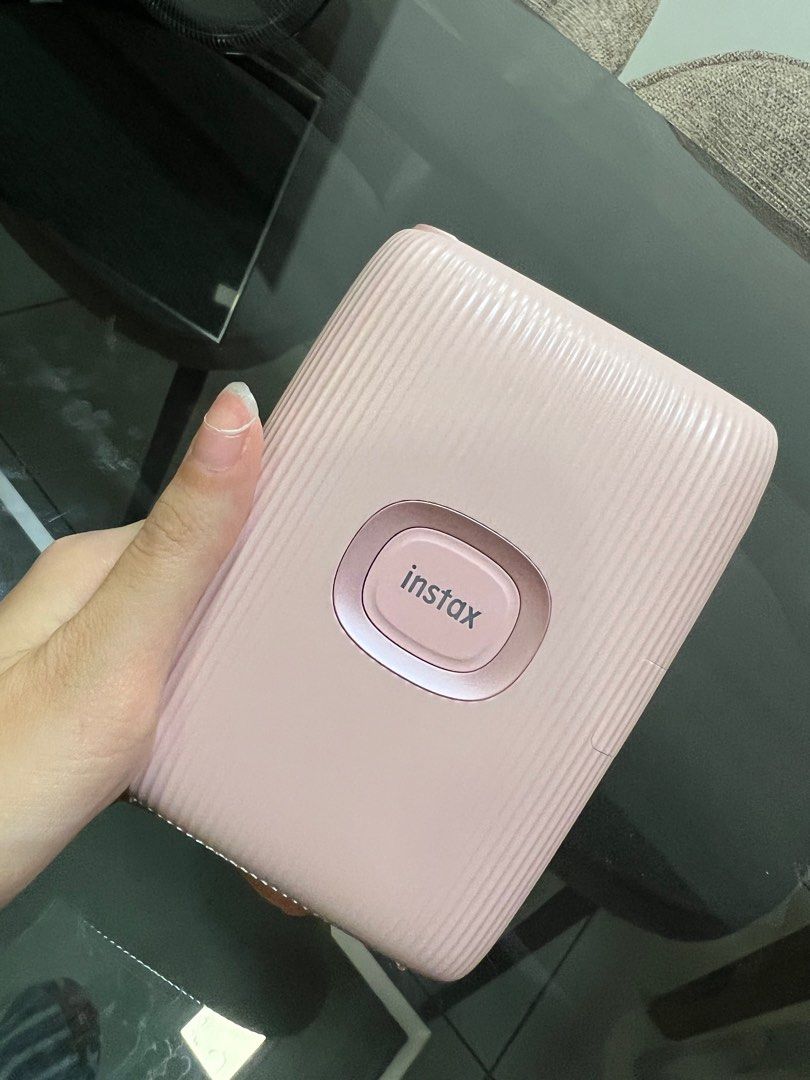 Fujiflim Instax Mini Link 2 in Pink (Category: Printers, Scanners & Copiers) located in Makati City. Submitted by mbfinds (Listing ID 1347642756, Image 3). Description: Instax Mini Link 2 in Pink Preloved but like new Used only 3x Comes with charger, box and manuals No issues imo Bought originally for 7,500.