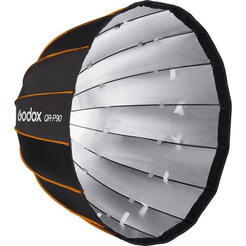 Godox P90 Quick Release Parabolic Softbox with Bowens Mount (35.4") (Category: Lighting & Studio Equipment) located in Quezon City. Submitted by imax12345 (Listing ID 1347570932, Image 1). Description: Godox P90 Quick Release Parabolic Softbox with Bowens Mount (35.4") ✅ Soft Light with an Edge of Crispness ✅ Focused Light Offers Directional Control ✅ Increased Dimension, Detail & Contrast ✅ Reduced Spill Light, Easy Feathering ------------------