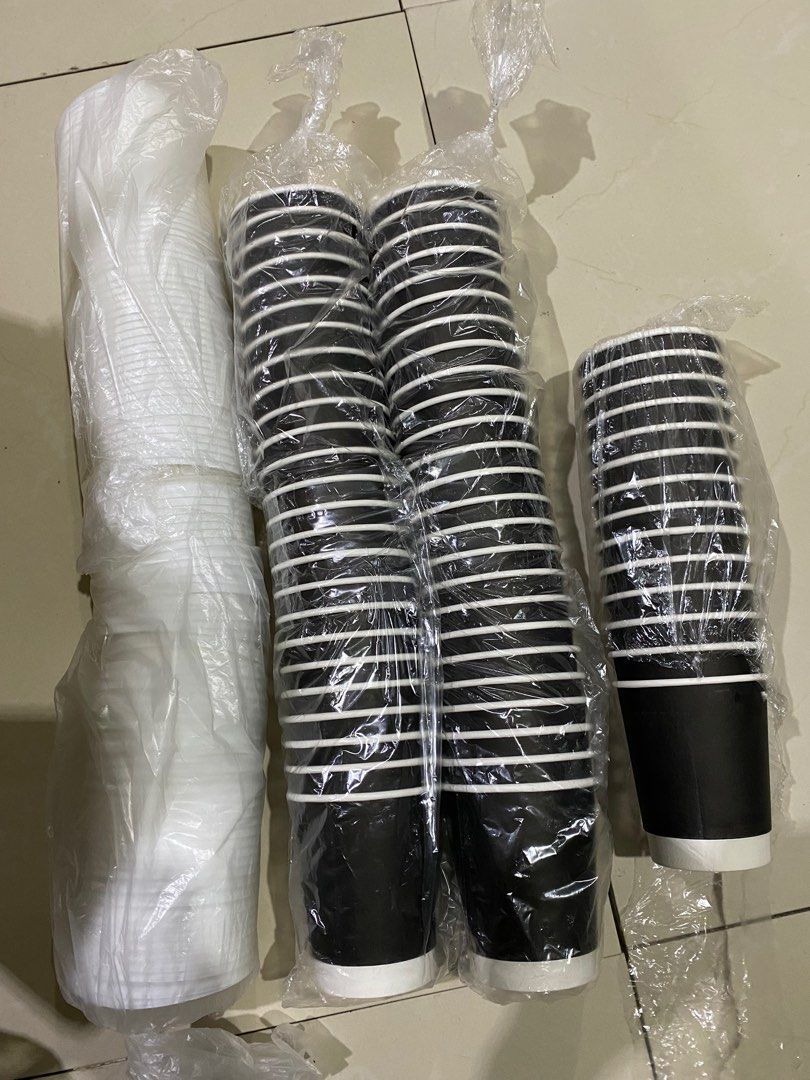 Hamburger Wrapper, Straw,Coffee Cup (Category: Water Bottles & Tumblers) located in Imus. Submitted by raqylight (Listing ID 1347491337, Image 3). Description: Hamburger Wrapper 900pcs Coffee Cups 8oz 64pcs Straw- more or less 400pcs.